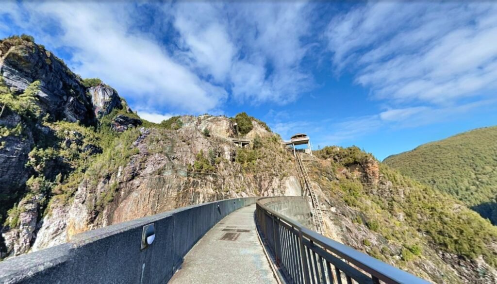 gordon dam, tasmania, australia